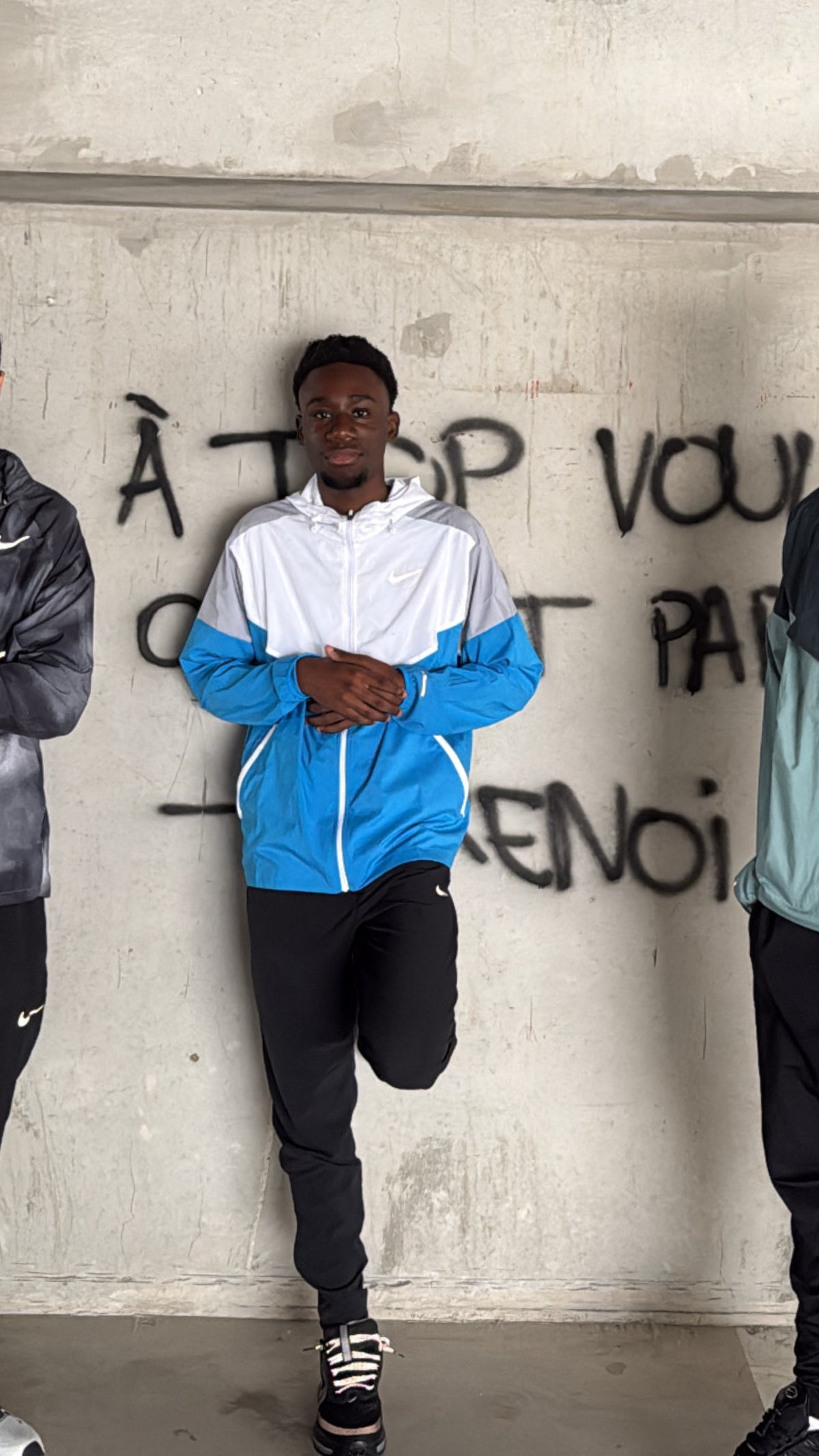 Veste wildrunner ( bleu / Blanc