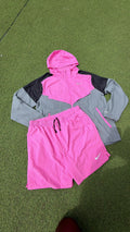 Veste Nike wildrunner + short rose