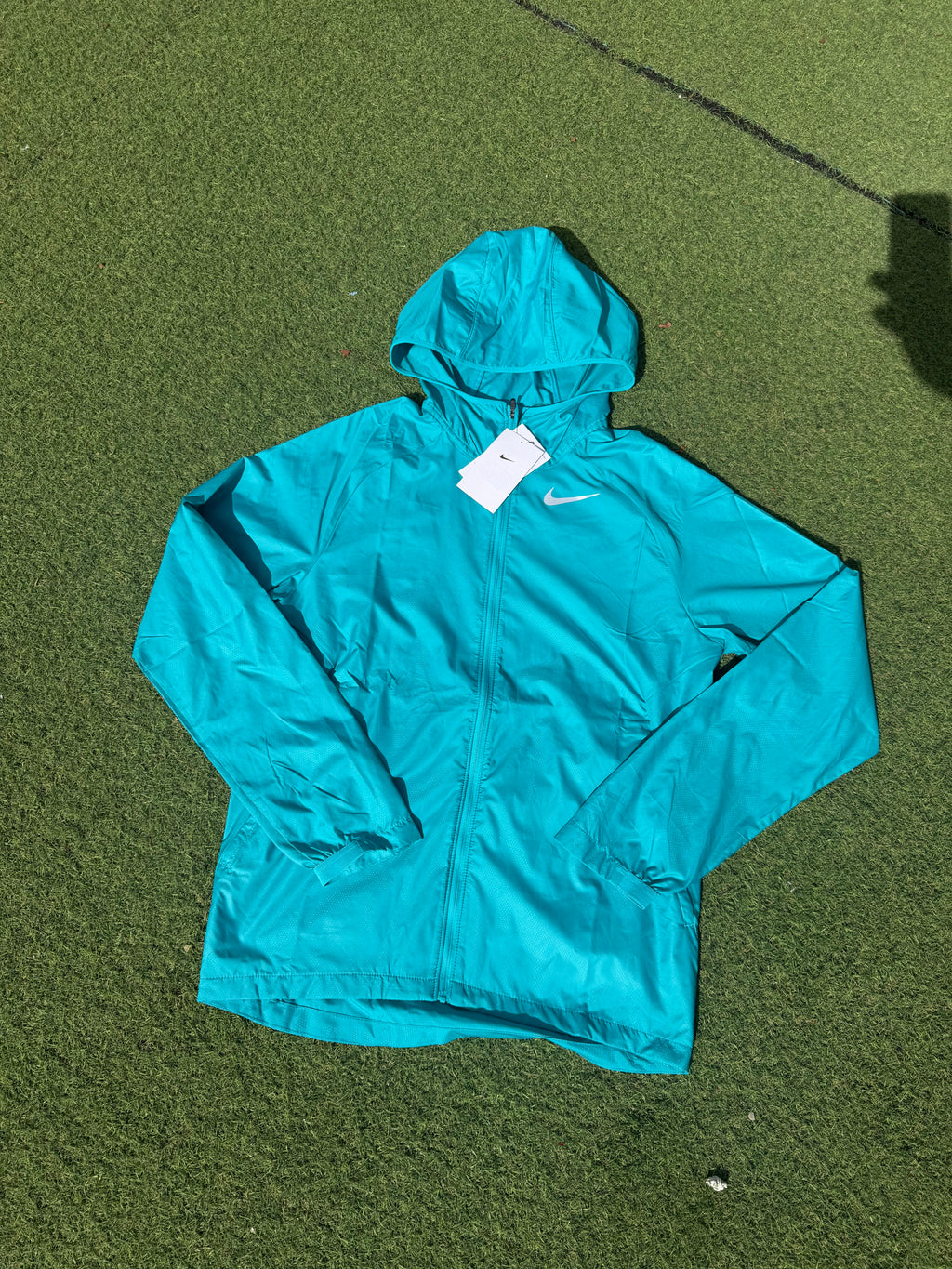 Veste Nike running bleu turquoise