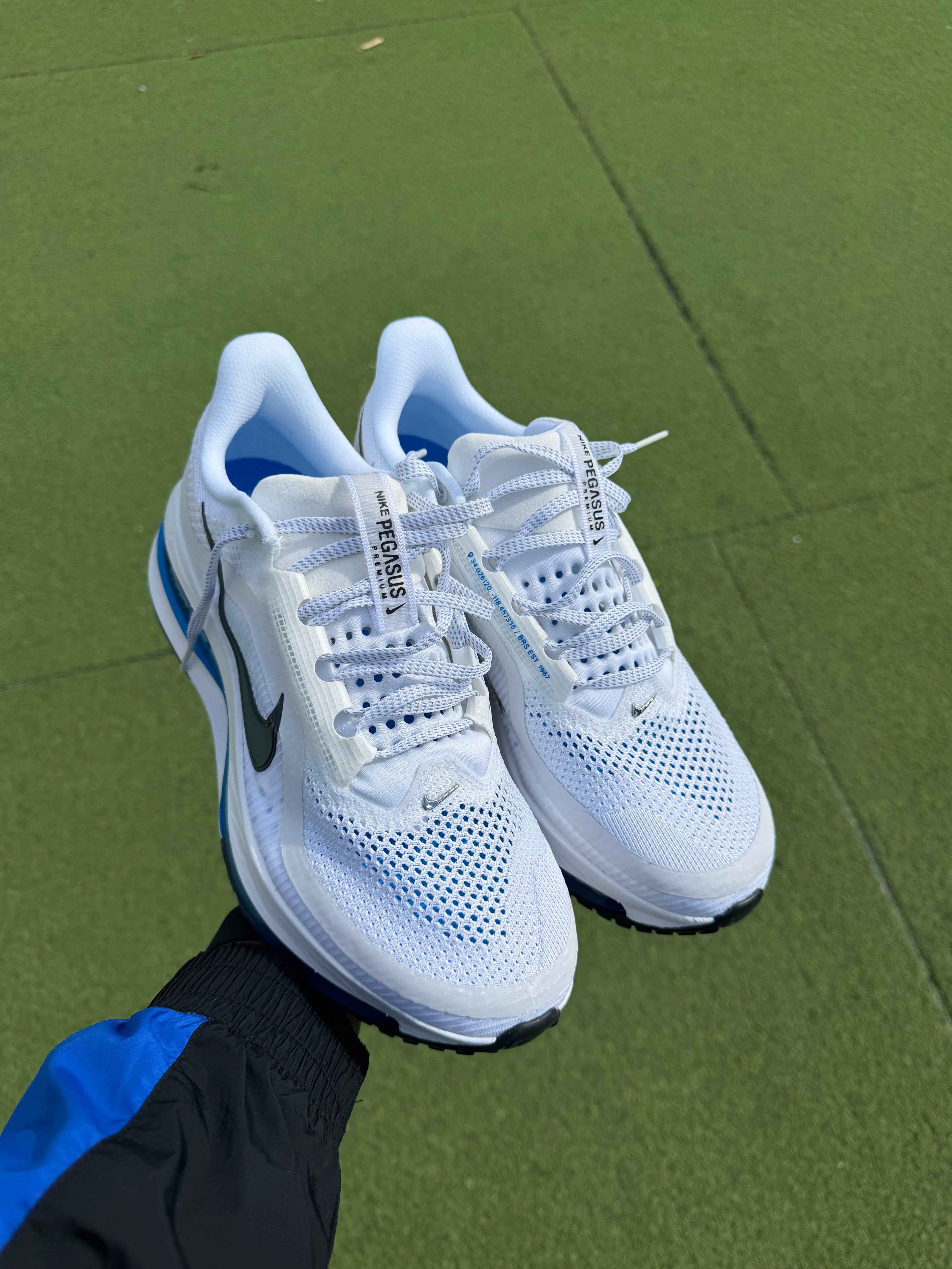 Nike Pegasus premium White / blue