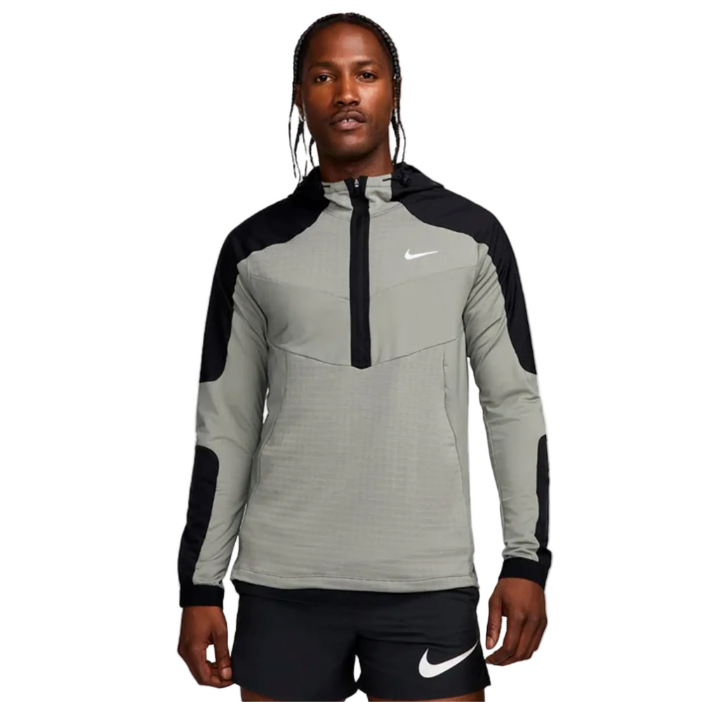 Pull Nike running ( noir / kaki )